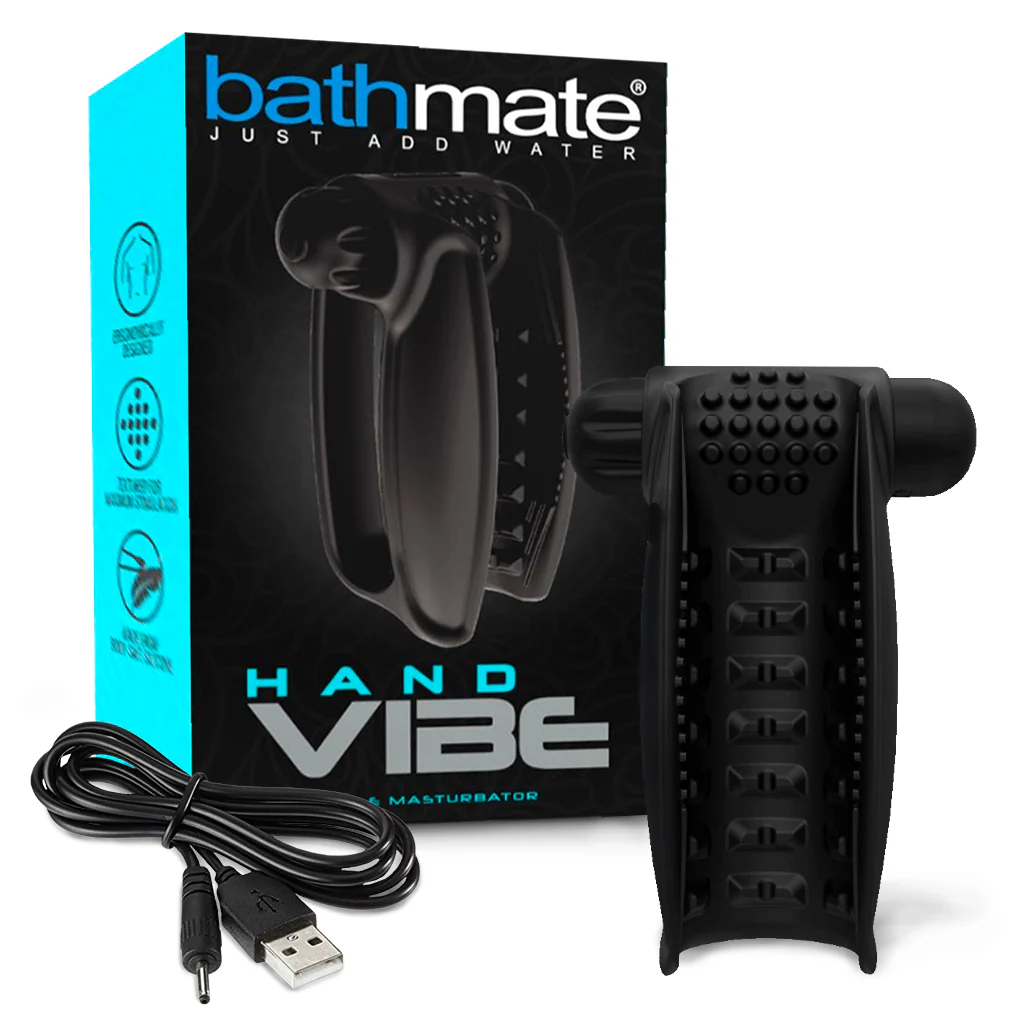 Bathmate Hand Vibe Wrap-Around Vibrating Stroker - Image 4