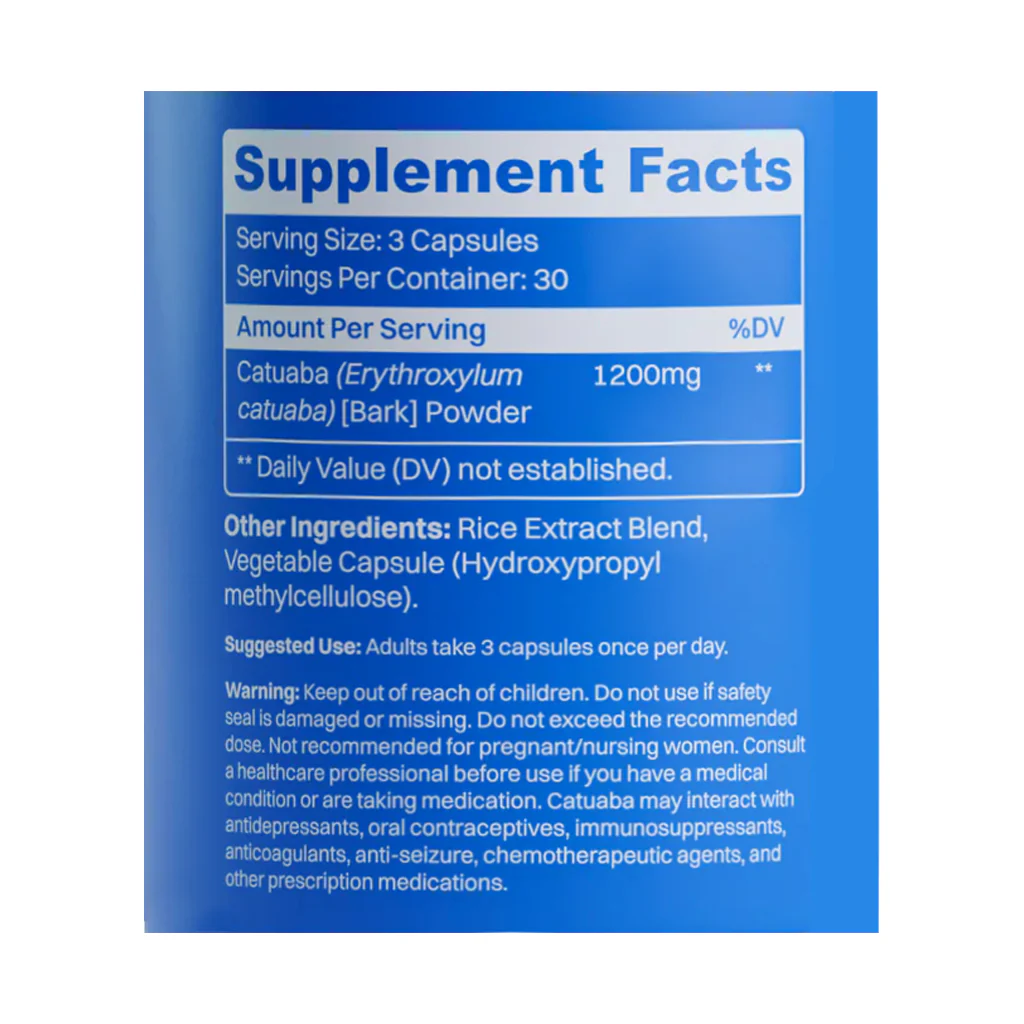 INB4 CatuaPure Natural Energy and Libido Supplement - Image 3