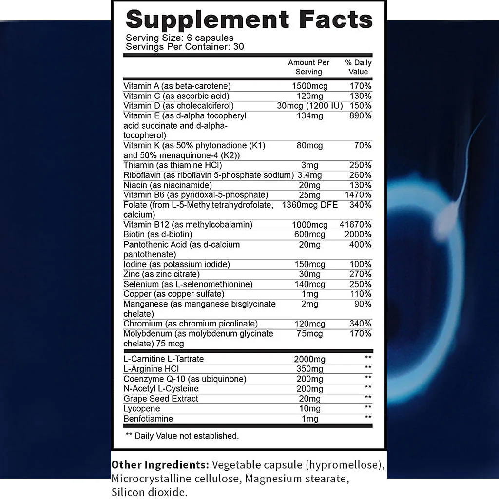 Fairhaven Health FH Pro Natural Supplement for Male Fertility - Image 3