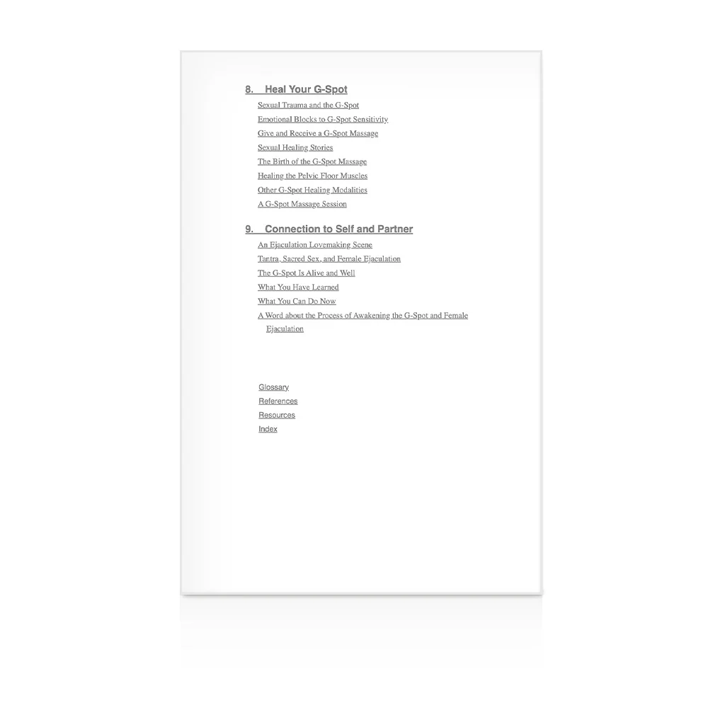 Female Ejaculation & the G-Spot: Not Your Mother's Orgasm Book - Image 5