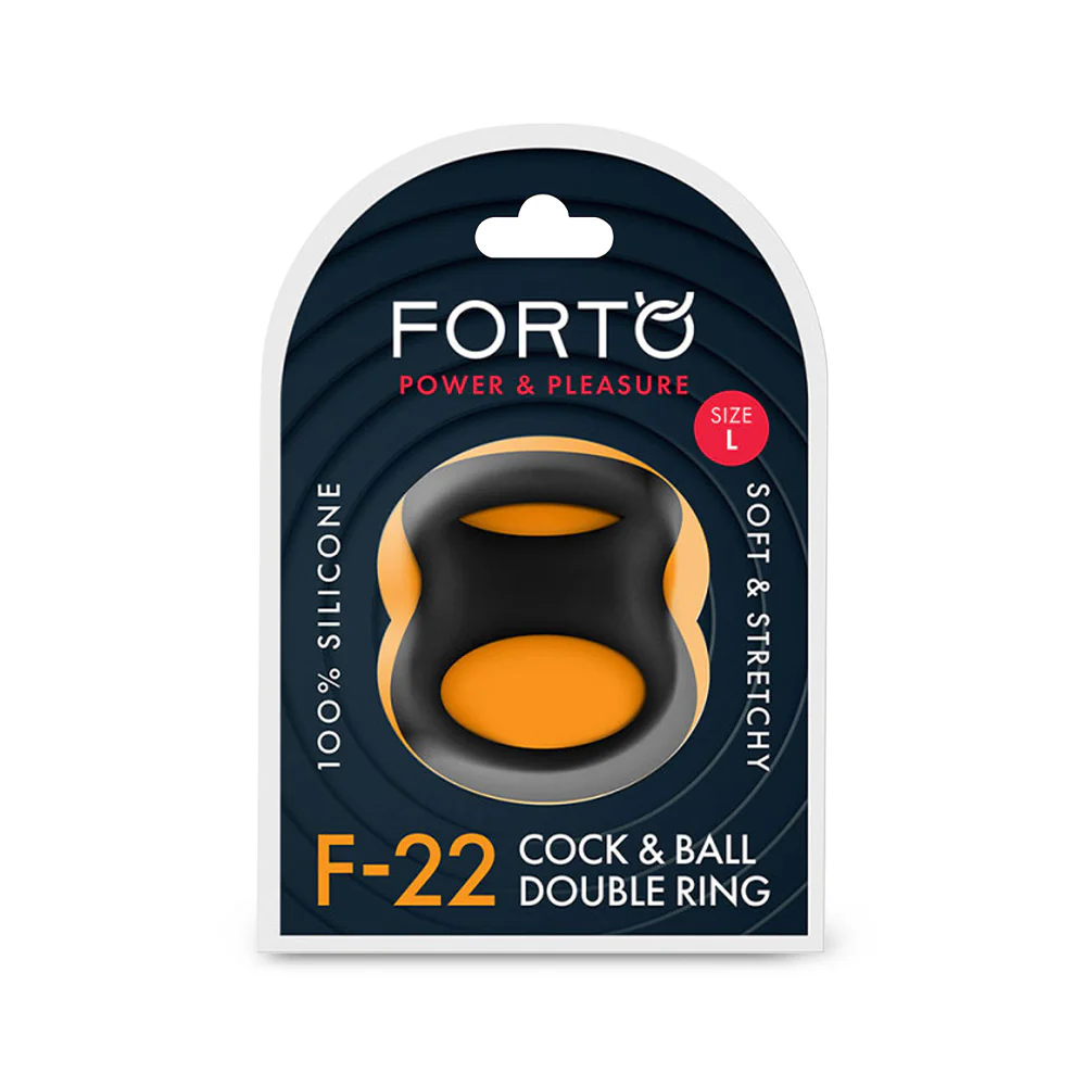 Forto F-22 Cock & Ball Double Ring - Image 14