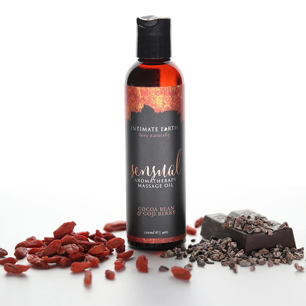 Intimate Earth Aromatherapy Erotic Massage Oil - Image 6