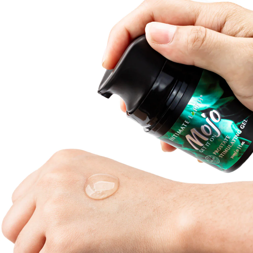 Intimate Earth Mojo Prostate Stimulating Gel with Niacin and Yohimbe - Image 3