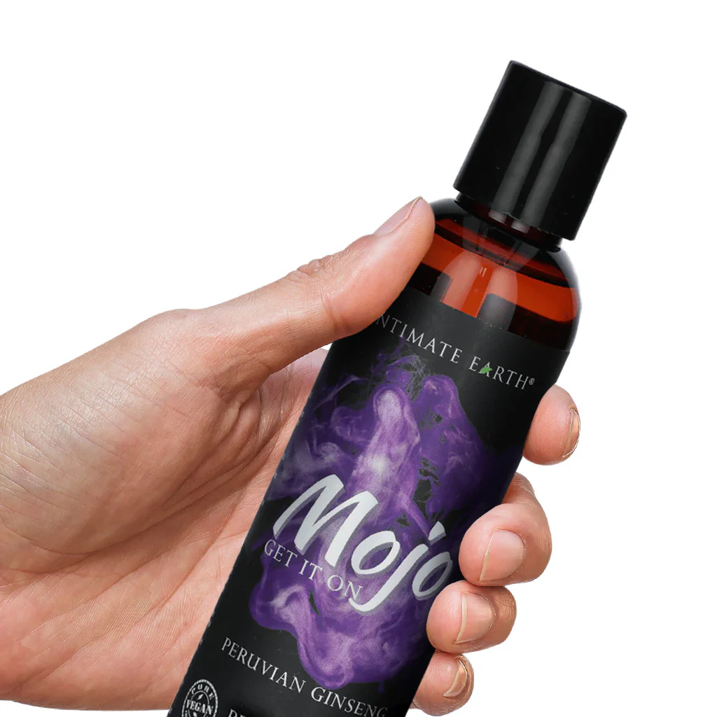 Intimate Earth Mojo Silicone-Based Sex Lube with Peruvian Ginseng - Image 3