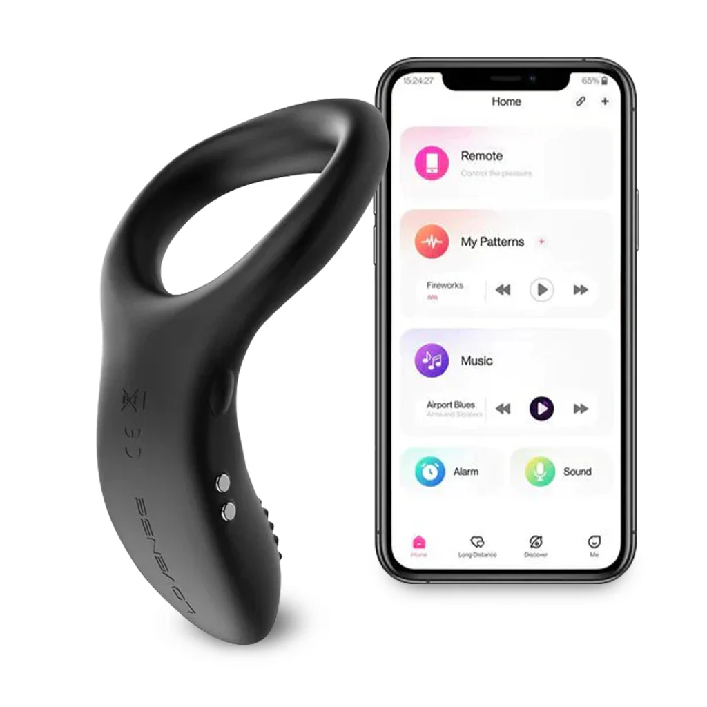 Lovense Diamo Vibrating Cock Ring - Image 4