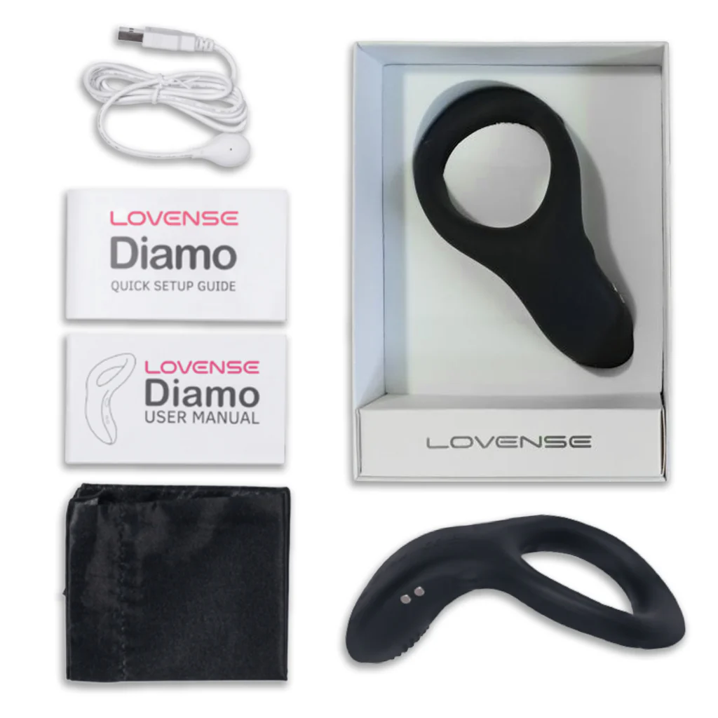 Lovense Diamo Vibrating Cock Ring - Image 6