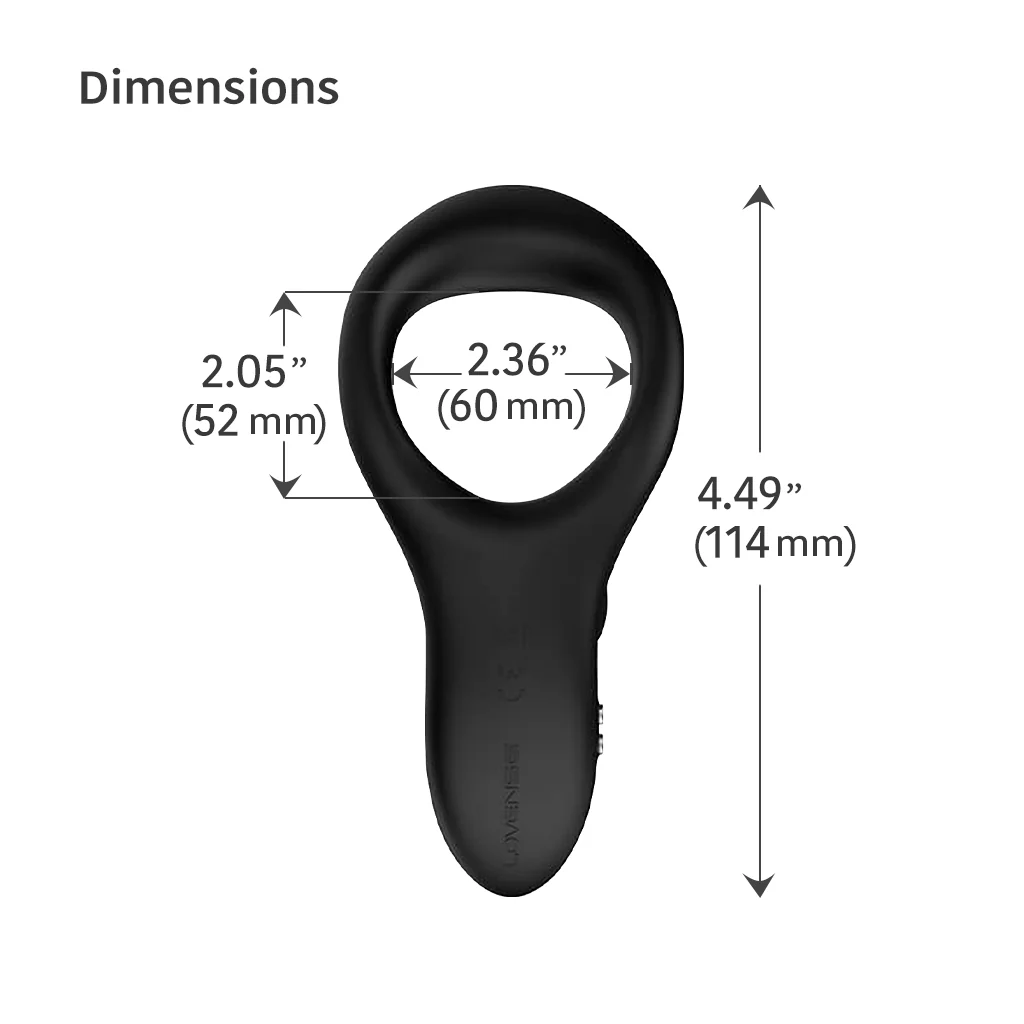 Lovense Diamo Vibrating Cock Ring - Image 7