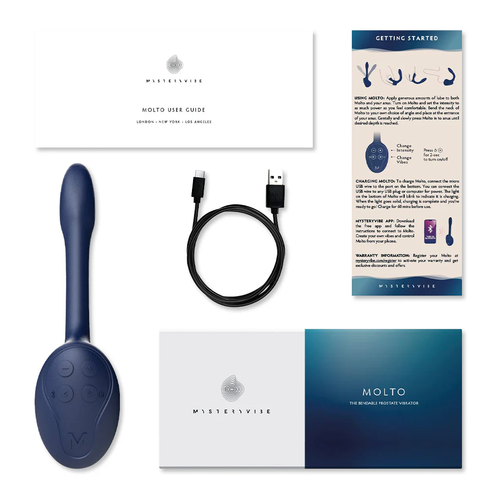 MysteryVibe Molto Ultra-Slim Bendable Prostate Vibrator - Image 7