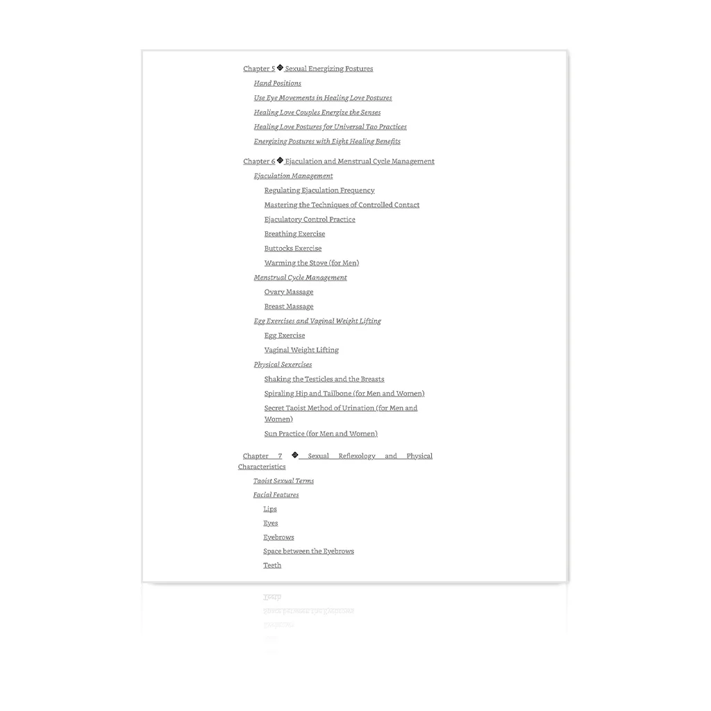 Sexual Reflexology: Activating the Taoist Points of Love - Image 3