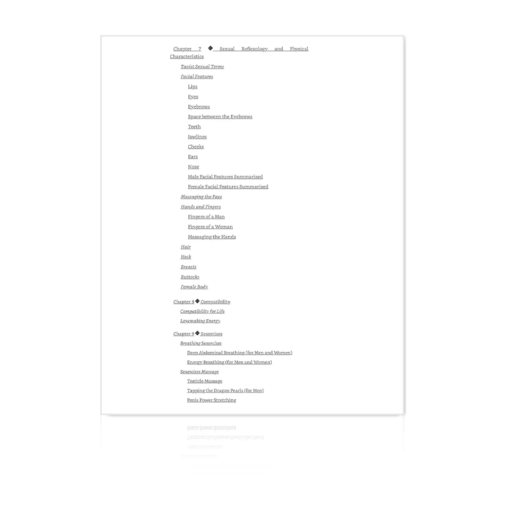 Sexual Reflexology: Activating the Taoist Points of Love - Image 4