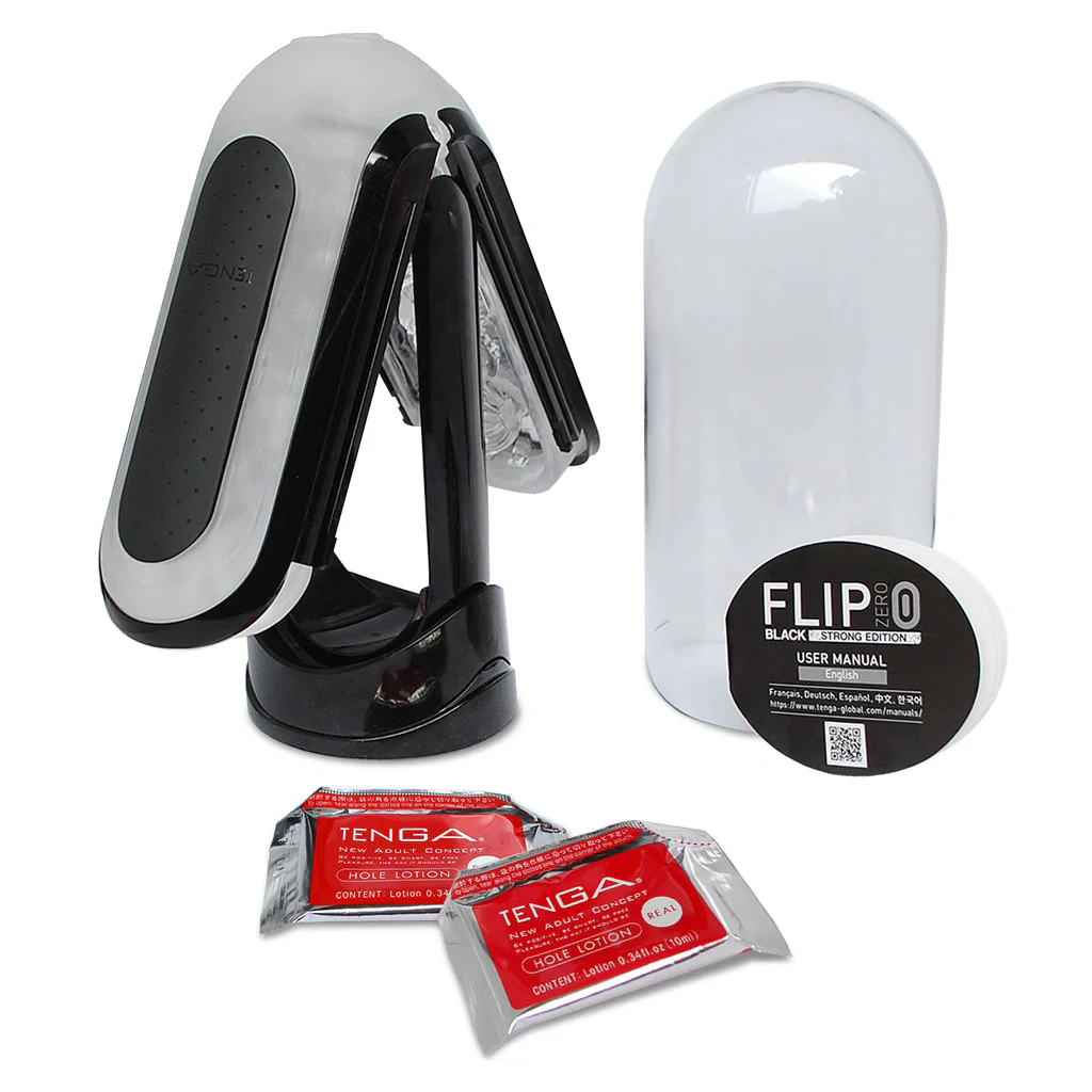 TENGA Flip Zero Black Stimulation Device - Image 6