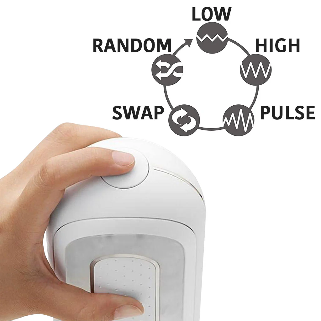 TENGA Flip Zero White Stimulation Device - Image 9