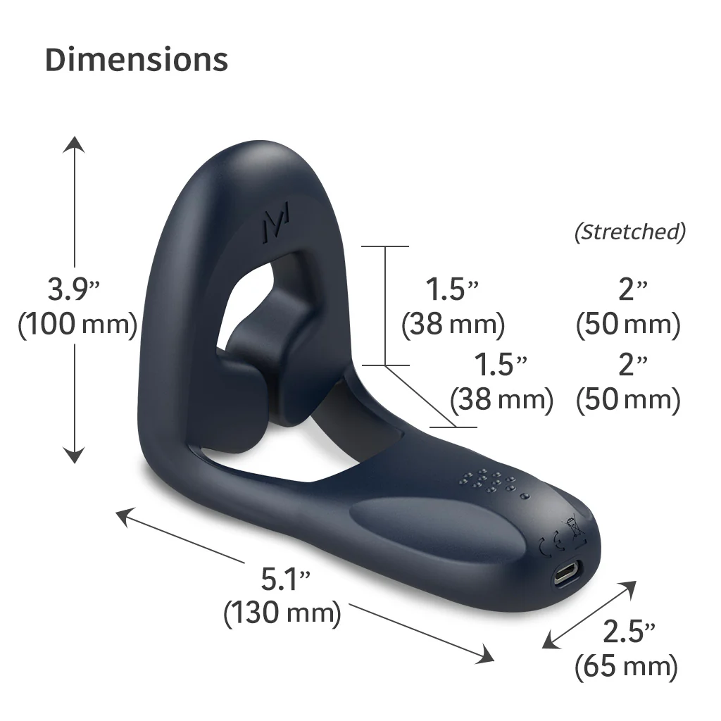 MysteryVibe Tenuto 2 Wearable Vibrator - Image 3