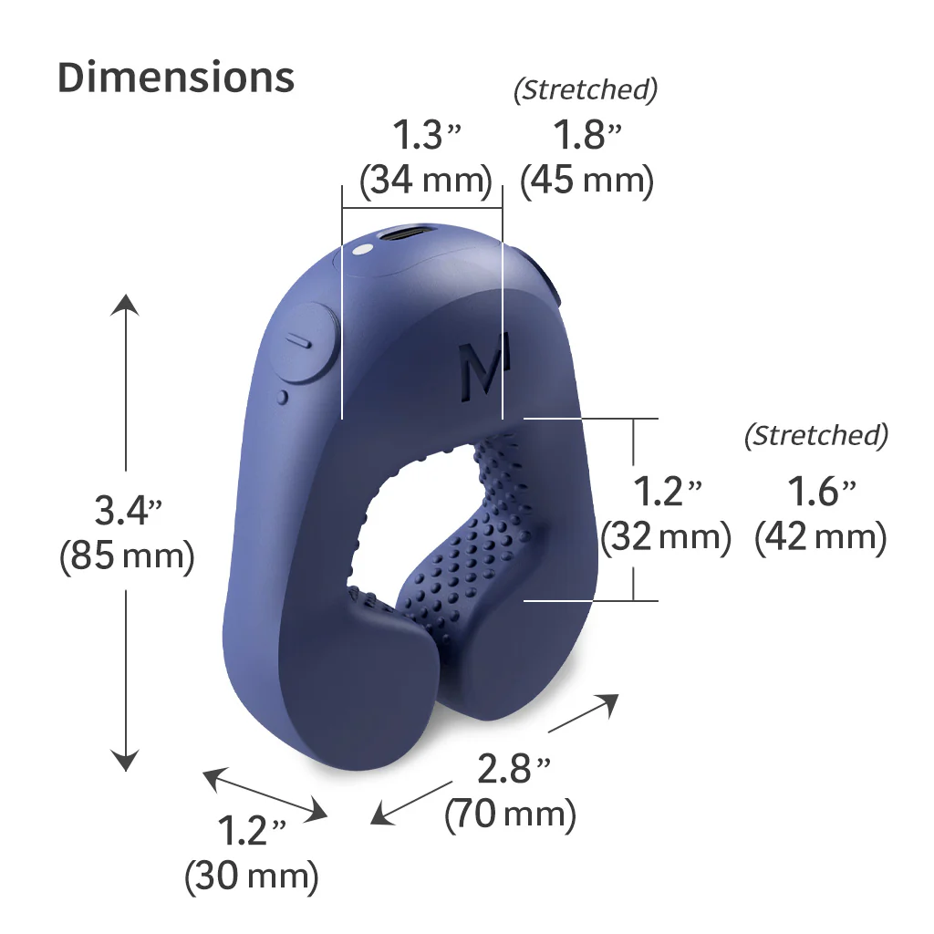 MysteryVibe Tenuto Mini Flexible Vibrating Ring - Image 3