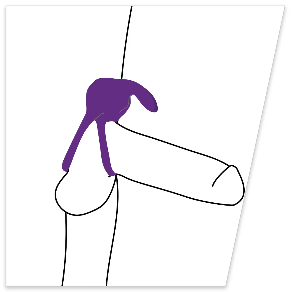 VeDO Thunder Bunny Vibrating Cock & Ball Ring - Image 4