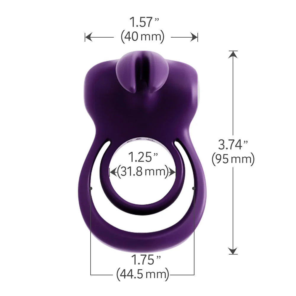 VeDO Thunder Bunny Vibrating Cock & Ball Ring - Image 5