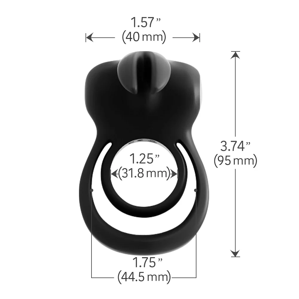 VeDO Thunder Bunny Vibrating Cock & Ball Ring - Image 6