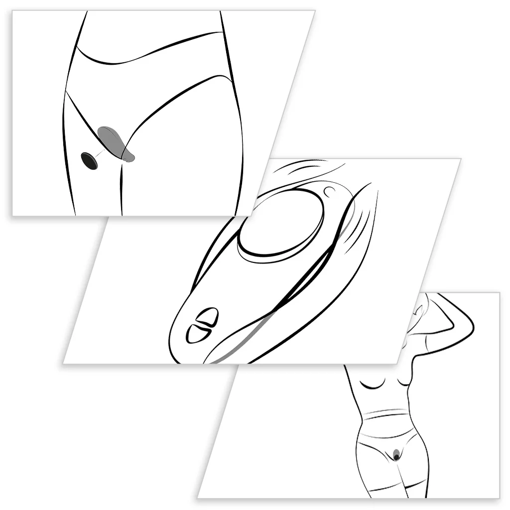 We-Vibe Moxie+ Remote-Controlled Wearable Clitoral Stimulator - Image 3