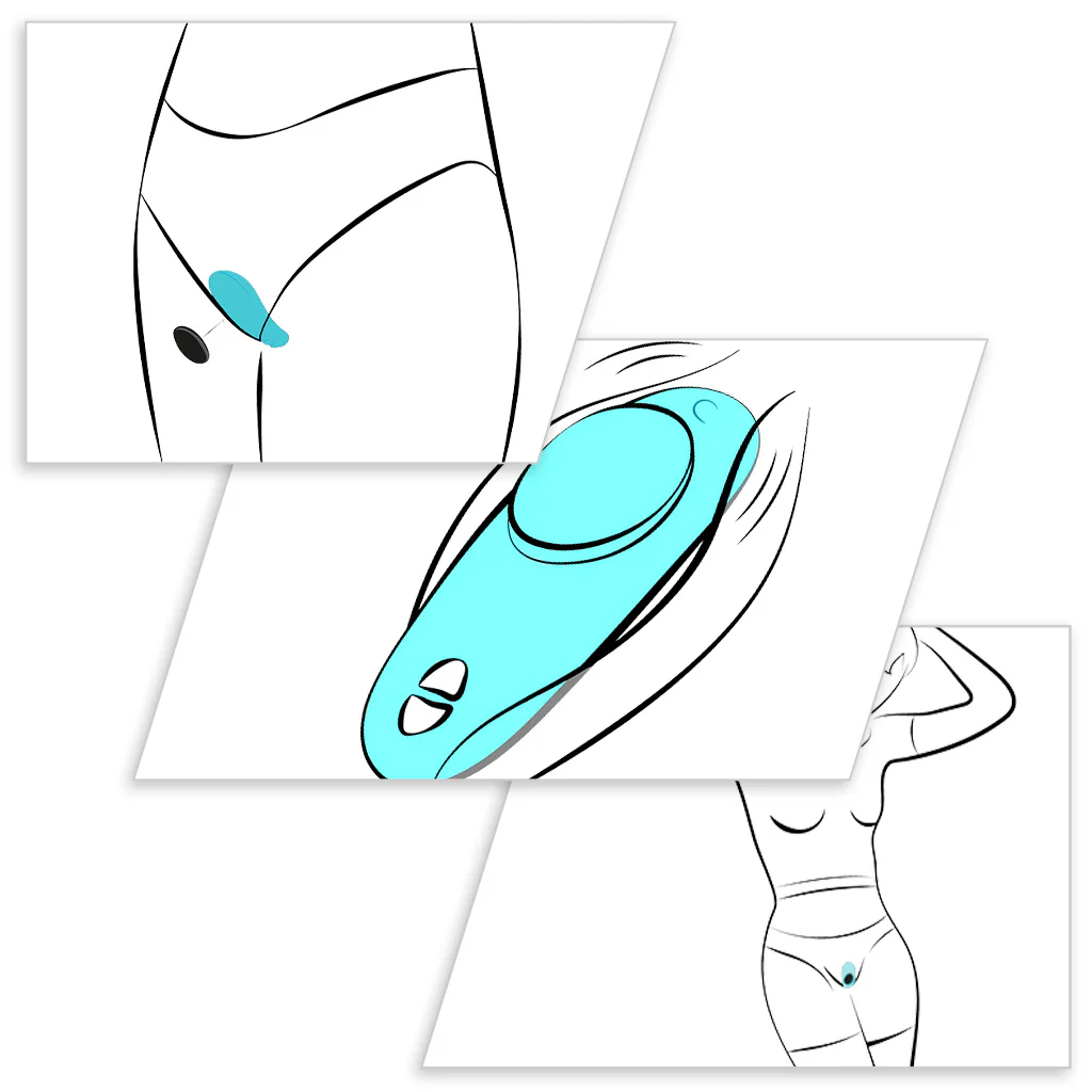 We-Vibe Moxie+ Remote-Controlled Wearable Clitoral Stimulator - Image 4