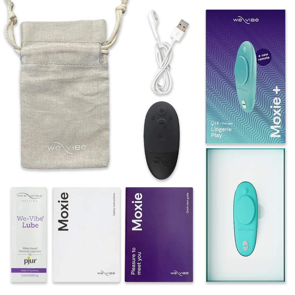 We-Vibe Moxie+ Remote-Controlled Wearable Clitoral Stimulator - Image 9