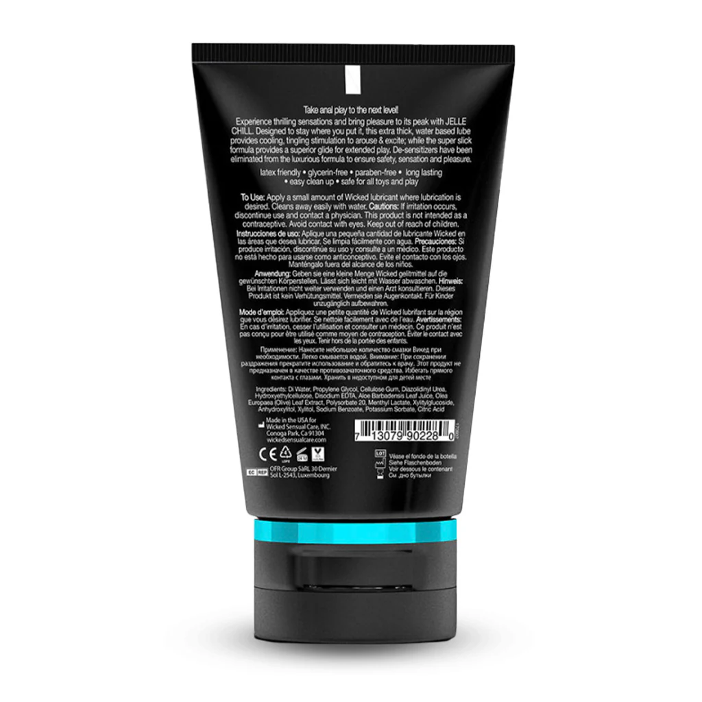 Wicked Aqua Jelle Water-Based Anal Lubricant - Image 5