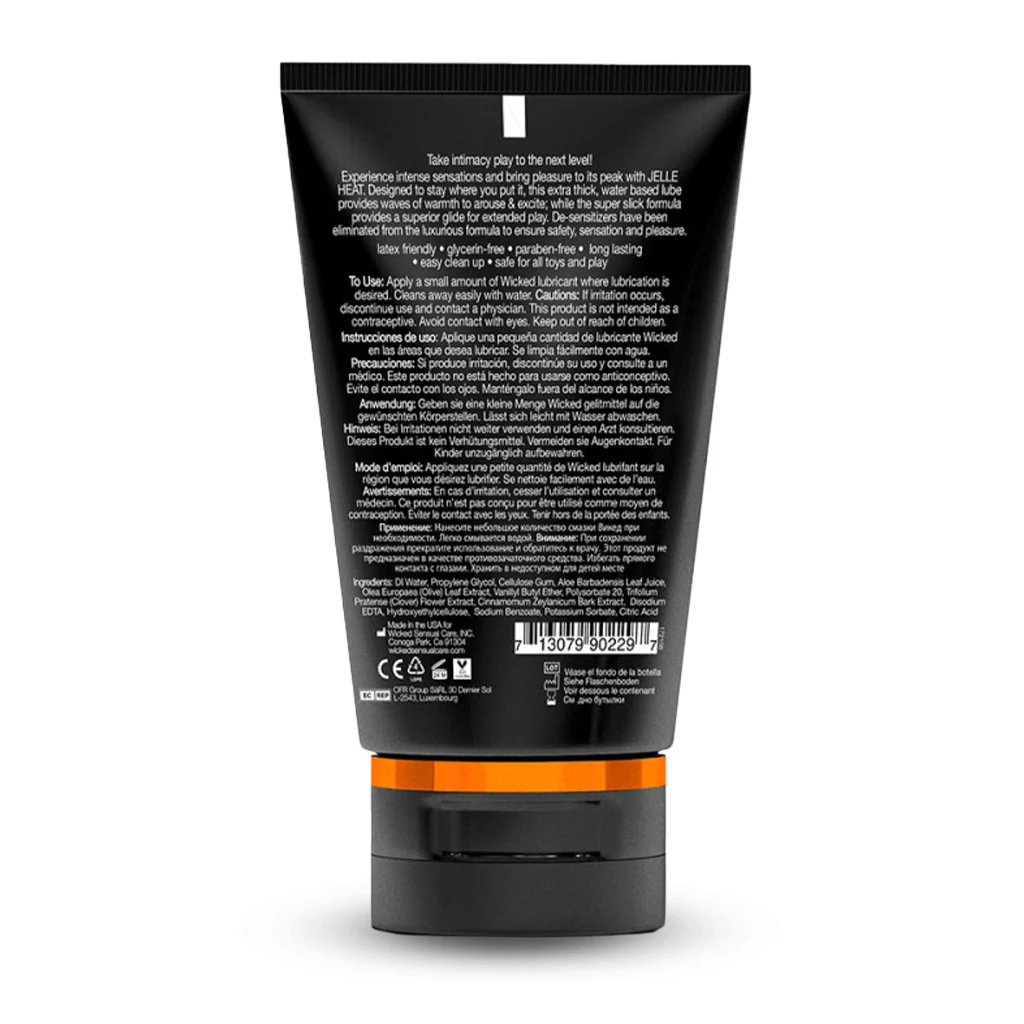 Wicked Aqua Jelle Water-Based Anal Lubricant - Image 8