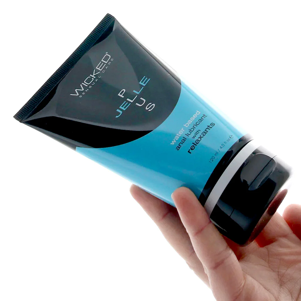 Wicked Jelle Plus Water-Based Relaxing Anal Lubricant - Image 3